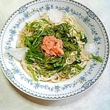 ☆めかぶ大葉明太子冷やし素麺☆